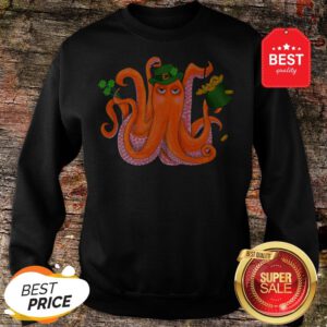 Official Funny Irish Octopus St Patrick’s Day Sweatshirt