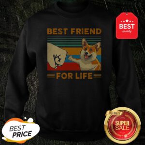 Official Corgi Best Friend For Life Vintage Sweatshirt