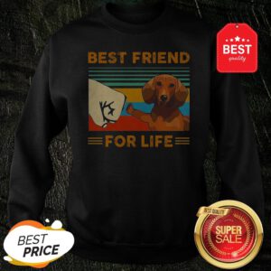 Official Dachshund Best Friend For Life Vintage Sweatshirt