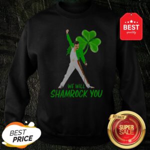 Official Freddie Mercury We Will Shamrock You Sweatshirt