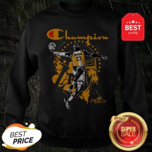 Champion LeBron James Signature Los Angeles Lakers Sweatshirt