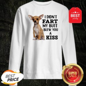 Official Chihuahua I Only Bite Stupid People Sweatshirt
