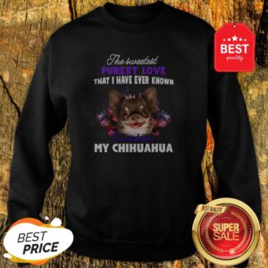 Chihuahua The Sweetest Purest Love That I Have Ever Known Sweatshirt