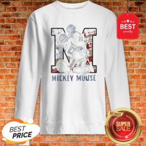 Official Disney Americana Mickey Sketch Sweatshirt