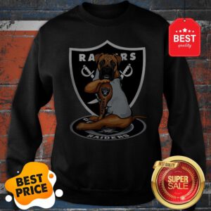 Official Boxer Tattoo Oakland Raiders Logo Sweatshirt