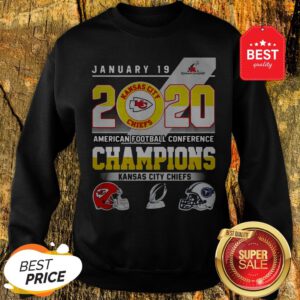 January 19 2020 American Football Conference Champions Kansas City Chiefs Sweatshirt