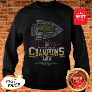 Official All Name Players Kansas City Chiefs Super Bowl LIV Champions Sweatshirt