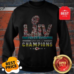 Official LIV Super Bowl Champions IV Kansas City Chiefs Sweatshirt