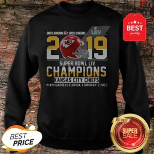 Official Chiefs Kingdom 2019 Super Bowl Liv Champions Kansas City Chiefs Sweatshirt