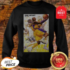 RIP Kobe Bryant 1978 2020 Signature Kobe Black Mamba Out Poster Sweatshirt