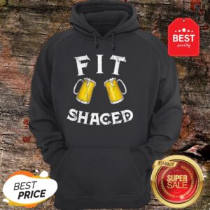 Fit Shaced St Saint Patricks Paddy Patty Day Funny Irish Pun Hoodie