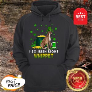 I So Irish Right Whippet Dog Lover St. Patrick’s Day Gifts Hoodie