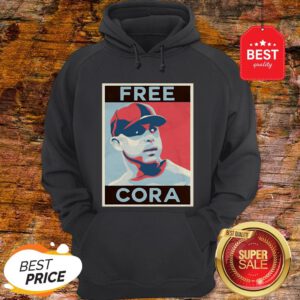 Official Alex Cora Free Cora 2020 Art Vintage Hoodie