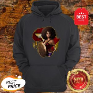 Official Black Girl Mashup Wonder Woman Hoodie
