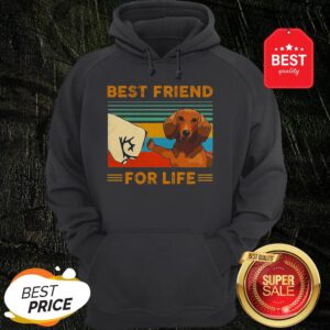 Official Dachshund Best Friend For Life Vintage Hoodie