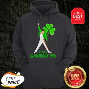 Official Freddie Mercury We Will Shamrock You Hoodie