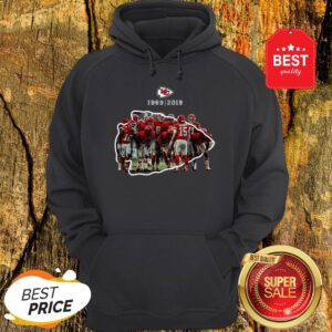Official Logo Kansas City Chiefs Team Player 1969 2019 Hoodie