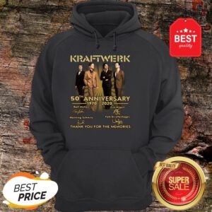 Kraftwerk 50Th Anniversary 1970 – 2020 Thank You For The Memories Hoodie