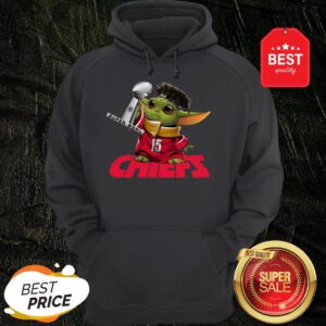 Baby Yoda Mashup Patrick Mahomes Super Bowl Kansas City Chiefs Hoodie