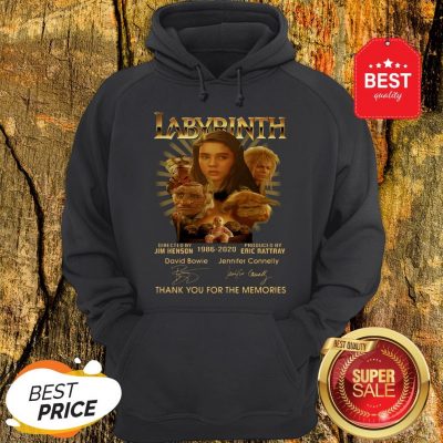 Official Labyrinth 1986 2020 Jim Henson Eric Rattray Signatures Hoodie