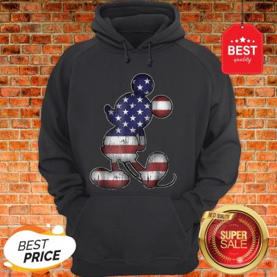 Official Disney Americana 4th Of July Mickey Mouse Hoodie