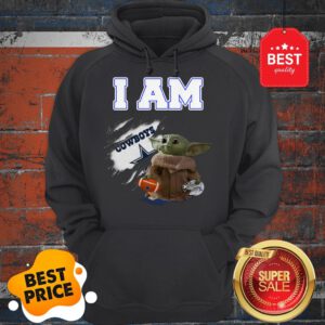 Official Baby Yoda I am Dallas Cowboys Inside Me Hoodie