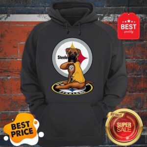 Official Boxer Tatoo Pittsburgh Steelers Logo Hoodie