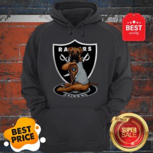Official Boxer Tattoo Oakland Raiders Logo Hoodie