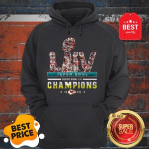 Official LIV Super Bowl Champions IV Kansas City Chiefs Hoodie