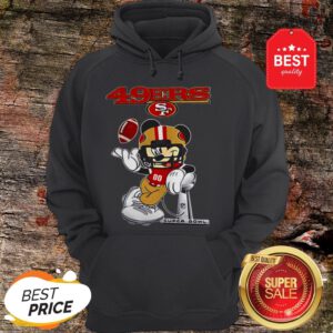 Official Disney Mickey Mouse San Francisco 49ers Super Bowl LIV Hoodie