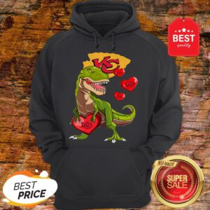 Official Dinosaur T-Rex Mashup Kansas City Chiefs Hoodie