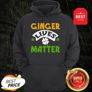 Official Ginger Lives Matter Saint Patricks Day Hoodie