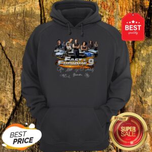 Official All character Fast And Furious 9 Signatures Hoodie