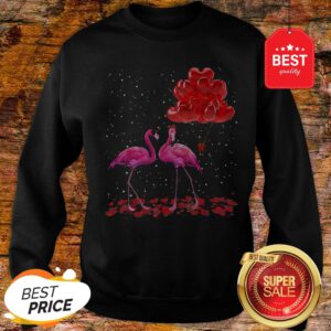 Official Flamingos Valentine Balloon 2020 sweatshirt