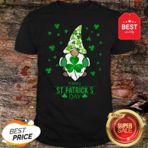 Happy St. Patrick’s Day Gnome Costume Shamrock Shirt