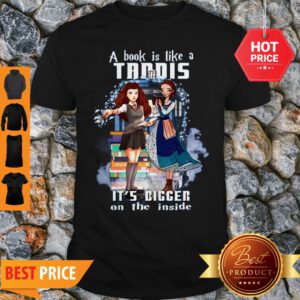 A Book Is Like A TARDIS It’s Bigger On The Inside Shirt