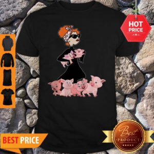 Pig A Cool Lady Crewneck Sorry My Nice Button Is Out Of Order But My Bite Me Button Works Just Fine Shirt