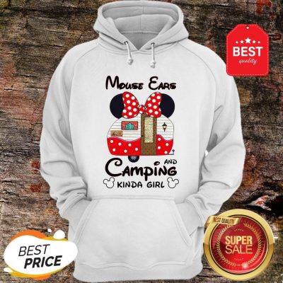 Disney Minnie Mouse Ears And Camping Kinda Girl Hoodie