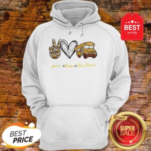 Official Diamond Peace Love Bus Driver Hoodie