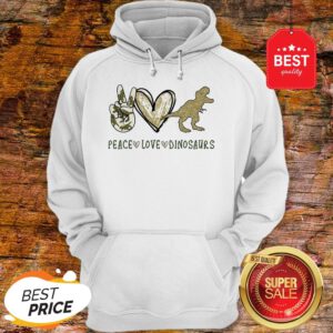 Official Peace Love Dinosaurs Hoodie