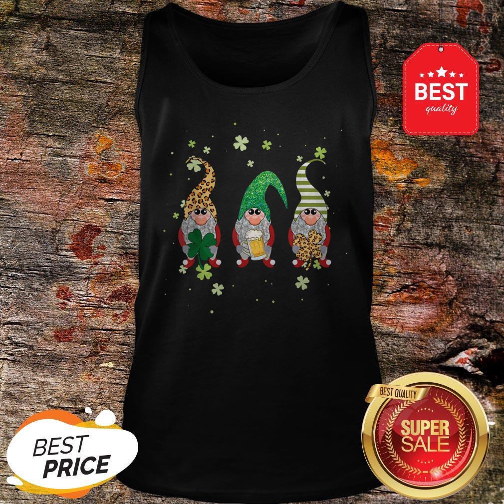 Official St Patrick’s Day Leopard Gnomes St Pattys Day Tank Top Official St Patrick’s Day Leopard Gnomes St Pattys Day Tank Top