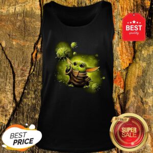 Baby Yoda Against Coronavirus Covid 19 Star Wars Tank Top