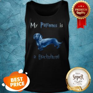 Official Harry Potter My Patronus Is A Dachshund Tank Top