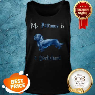 Official Harry Potter My Patronus Is A Dachshund Tank Top