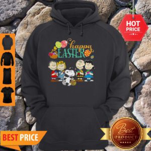 Official Peanuts Characters Happy Easter Hoodie