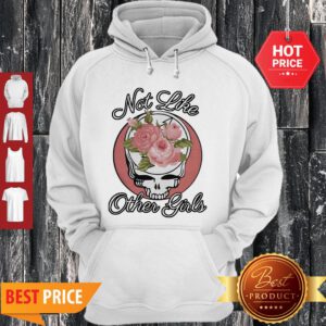 Official Flower Skull Not Like Other Girls Hoodie