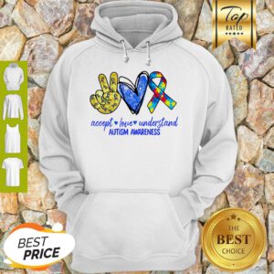 Accept Love Understand Autism Awareness Hoodie