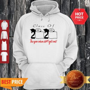 Coronavirus Class Of 2020 The Year When Shit Got Real Hoodie
