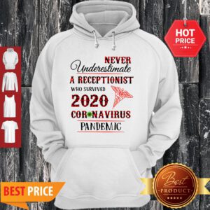 Never Underestimate A Medical Lab Tech Who Survived 2020 Coronavirus Pandemic Hoodie