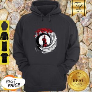 Mashup Deadpool 007 Jame Bond Gun Barrel Hoodie